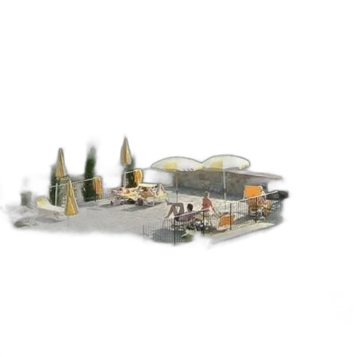 building, concept art, 3d render, fantasy art transparent PNG cut-out