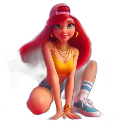 dress, face, jewelry, hat transparent PNG cut-out