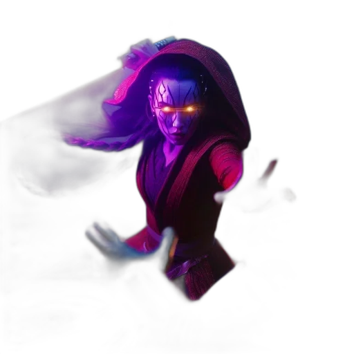 staff, mask, weapon, face transparent PNG cut-out