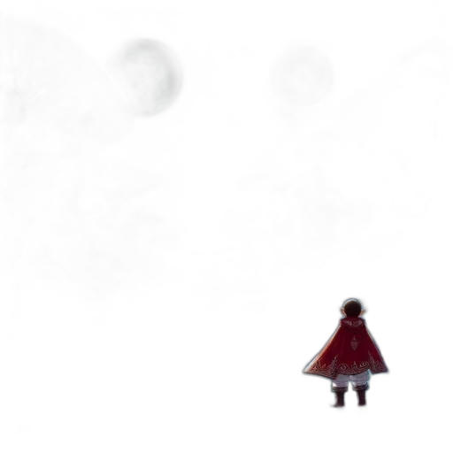 robot, dress, umbrella, creature transparent PNG cut-out
