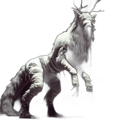 creature, animal, dragon, staff transparent PNG cut-out