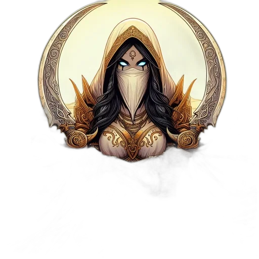 mask, face, jewelry, staff transparent PNG cut-out