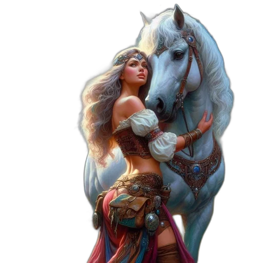 sword, dragon, dress, jewelry transparent PNG cut-out