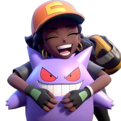 hat, staff, weapon, creature transparent PNG cut-out