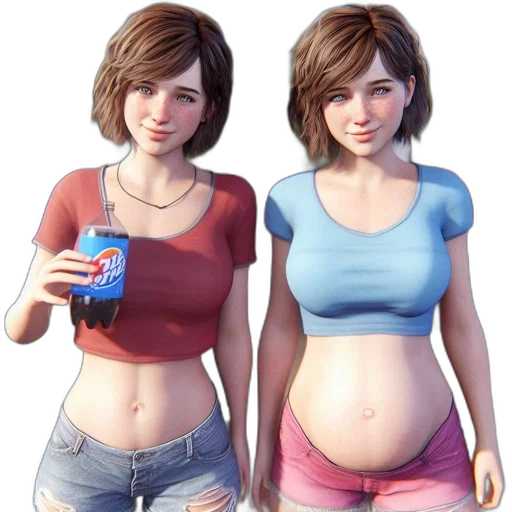 concept art, 3d render, photorealistic, pixel art transparent PNG cut-out
