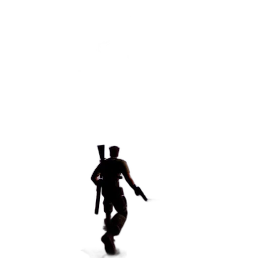 sword, weapon, robot, staff transparent PNG cut-out