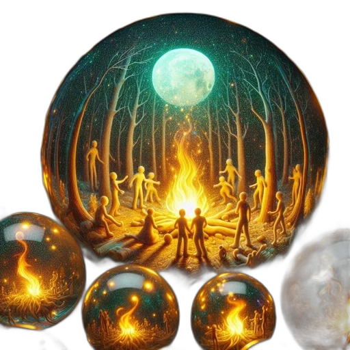 jewelry, fantasy art, concept art, fire transparent PNG cut-out