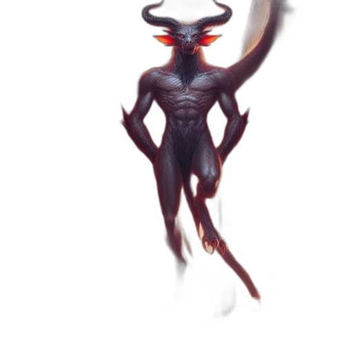 creature, staff, dragon, mask transparent PNG cut-out