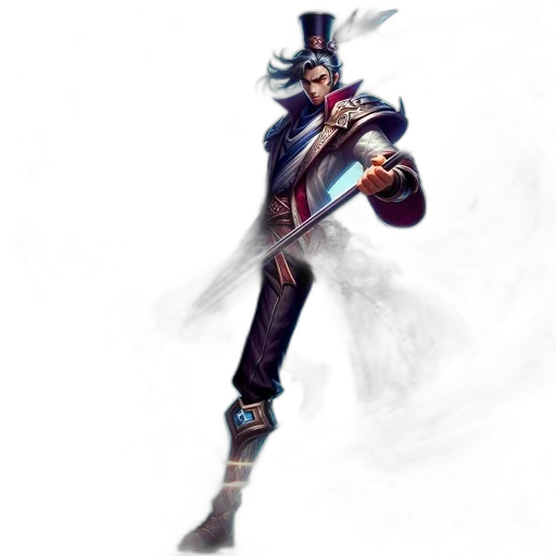 staff, sword, weapon, jacket transparent PNG cut-out