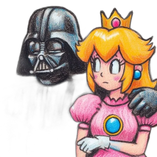 crown, mask, dress, weapon transparent PNG cut-out