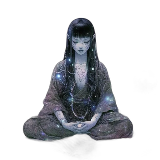 staff, jewelry, dress, face transparent PNG cut-out