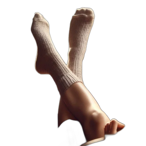 shoes, staff, weapon, hair transparent PNG cut-out