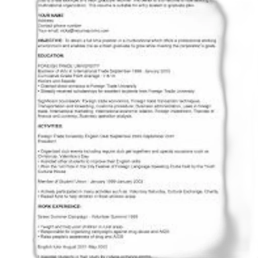 monochrome, resume, template, sections transparent PNG cut-out