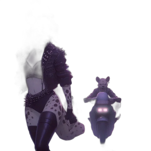 robot, creature, staff, mask transparent PNG cut-out