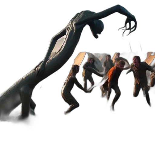 creature, weapon, staff, animal transparent PNG cut-out