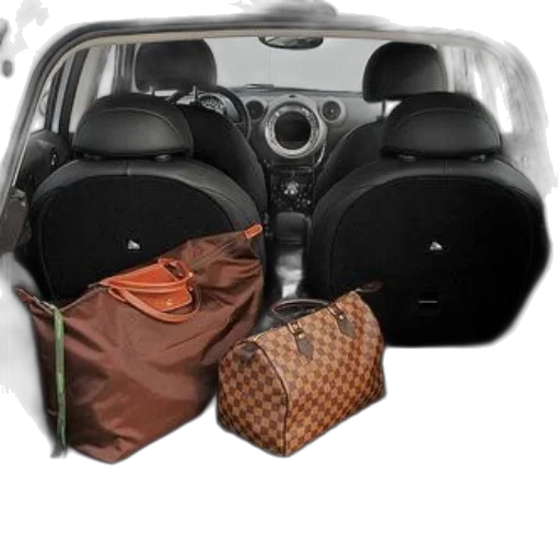 car, jacket, furniture, white transparent PNG cut-out