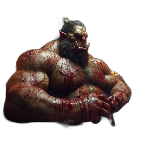 creature, animal, weapon, staff transparent PNG cut-out