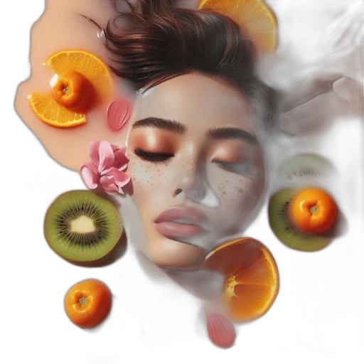 mask, face, photorealistic, 3d render transparent PNG cut-out