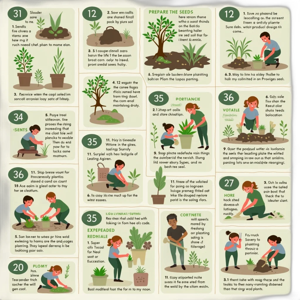 green, detailed, infographic, illustrating transparent PNG cut-out