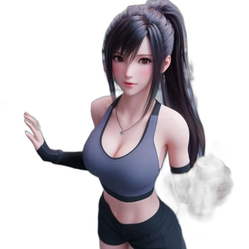 staff, weapon, concept art, 3d render transparent PNG cut-out