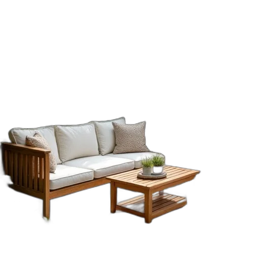 furniture, 3d render, photorealistic, concept art transparent PNG cut-out