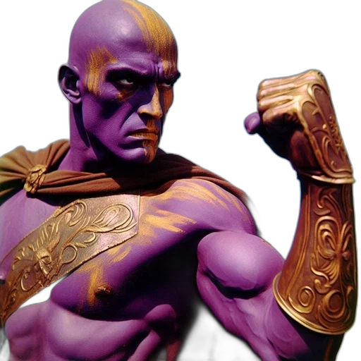 concept art, comic book art, fantasy art, 3d render transparent PNG cut-out