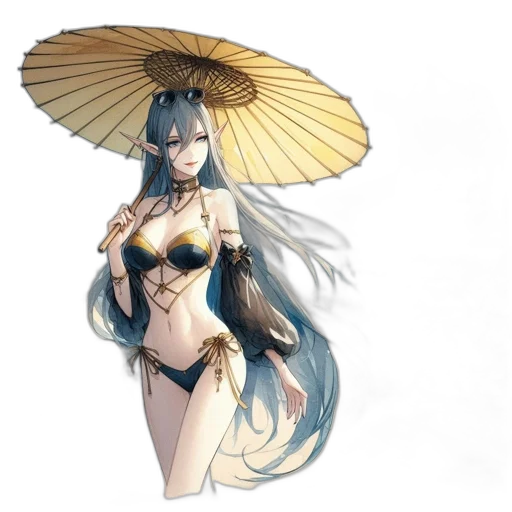 staff, concept art, fantasy art, anime transparent PNG cut-out