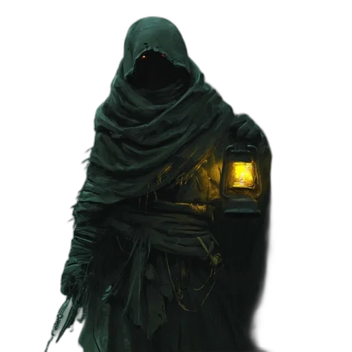 mask, jacket, dress, staff transparent PNG cut-out