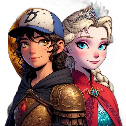 crown, sword, fantasy art, concept art transparent PNG cut-out