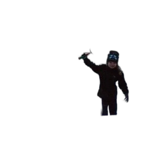 staff, jacket, hat, pixel art transparent PNG cut-out