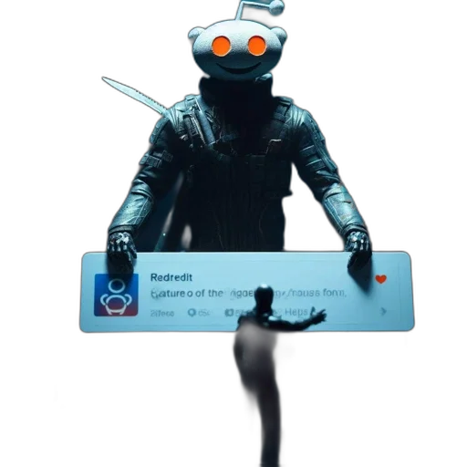 robot, staff, weapon, sword transparent PNG cut-out
