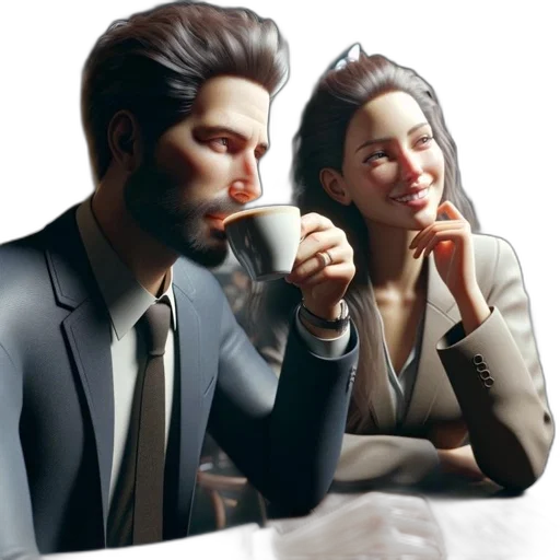 face, photorealistic, concept art, 3d render transparent PNG cut-out