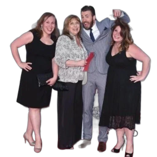 staff, group, people, pose transparent PNG cut-out