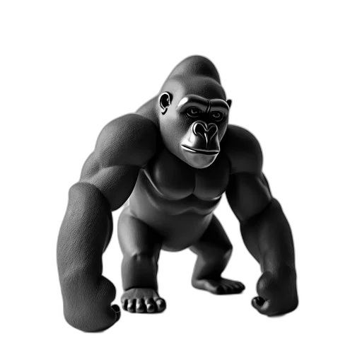 animal, creature, mask, 3d render transparent PNG cut-out