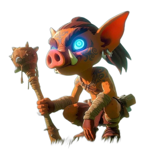 staff, creature, dragon, animal transparent PNG cut-out