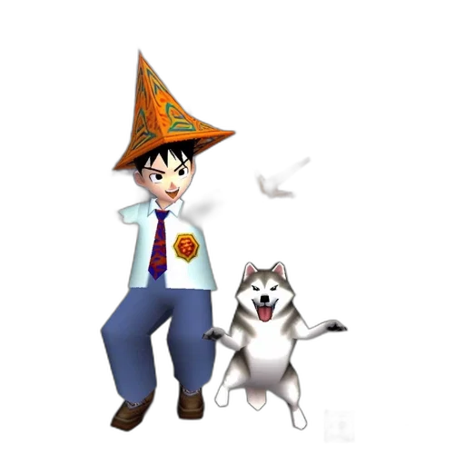 staff, hat, animal, umbrella transparent PNG cut-out