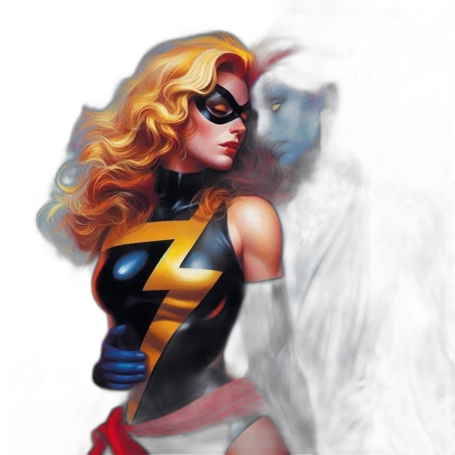 comic book art, concept art, fantasy art, photorealistic transparent PNG cut-out