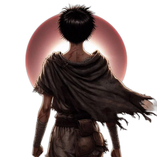concept art, fantasy art, comic book art, photorealistic transparent PNG cut-out