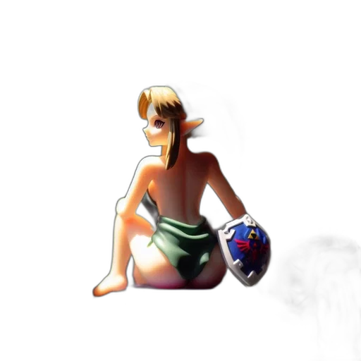 staff, mask, dress, creature transparent PNG cut-out