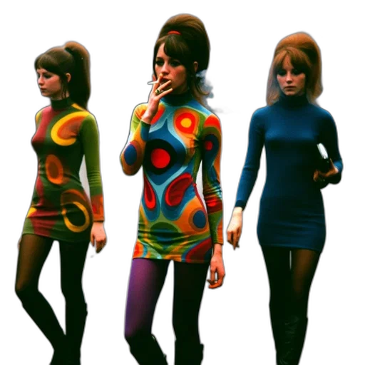 dress, concept art, 3d render, comic book art transparent PNG cut-out