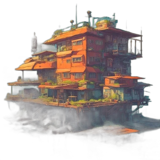 building, furniture, robot, weapon transparent PNG cut-out