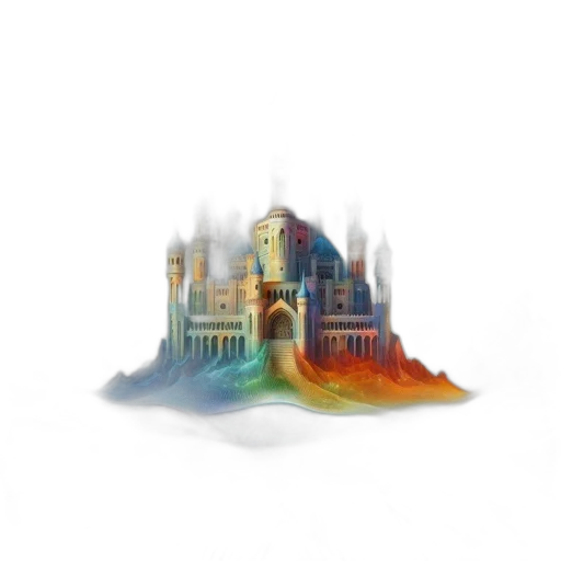 crown, concept art, fantasy art, pixel art transparent PNG cut-out