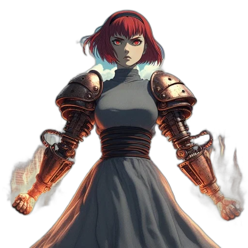dress, weapon, staff, sword transparent PNG cut-out