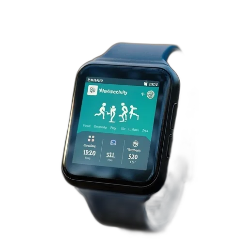 new, fitbit, app, running transparent PNG cut-out