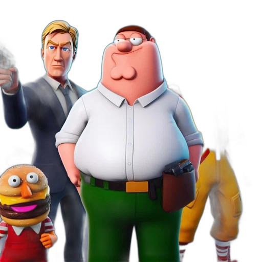 staff, jacket, concept art, 3d render transparent PNG cut-out