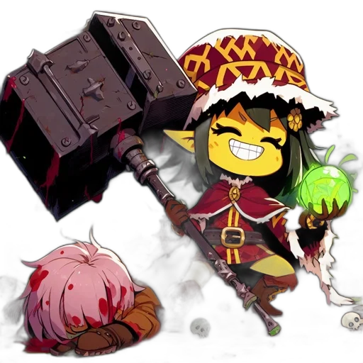 weapon, staff, concept art, fantasy art transparent PNG cut-out