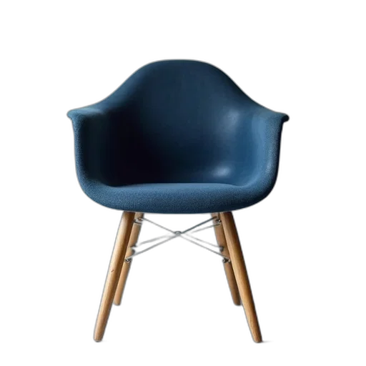 furniture, crown, 3d render, blue transparent PNG cut-out