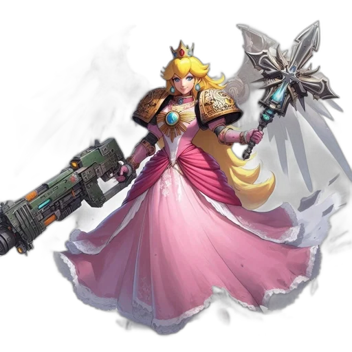 weapon, staff, sword, crown transparent PNG cut-out