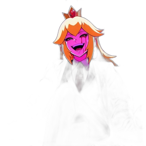 crown, mask, staff, creature transparent PNG cut-out