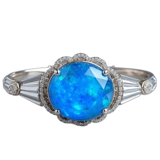 jewelry, crown, blue, sterling transparent PNG cut-out